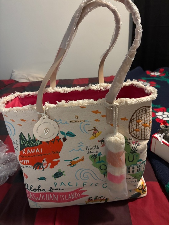 Spartina 449 Handbags - Spartina 449 Hawaiian Island Canvas Tote